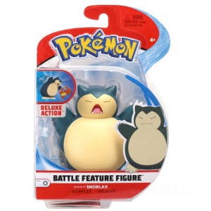 Pokémon Snorlax 11cm Battle Feature Figure Discounted