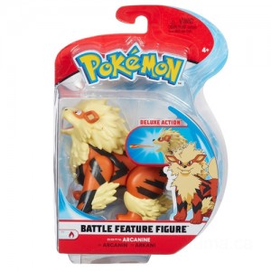 Pokémon Arcanine 11cm Battle Feature Figure Special Sale