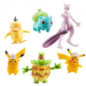 Pokémon Detective Pikachu - 6 Figure Multipack Special Sale