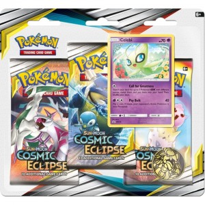 Pokémon Trading Card Game: Sun & Moon 12 Cosmic Eclipse Triple Blister Pack Assortment Special Sale