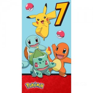 Pokémon Age 7 Birthday Card Special Sale