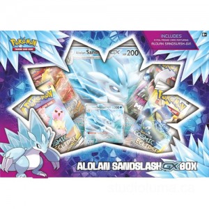Pokemon Trading Card Game GX Box Alolan Sandslash Special Sale